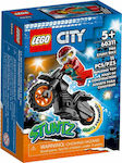 Lego -Stadt: Fire Stunt Bike für 5+ Jahre