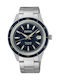 Seiko Presage Basic Line Herrenuhr 40.8mm Automatisch mit Silber Metallarmband