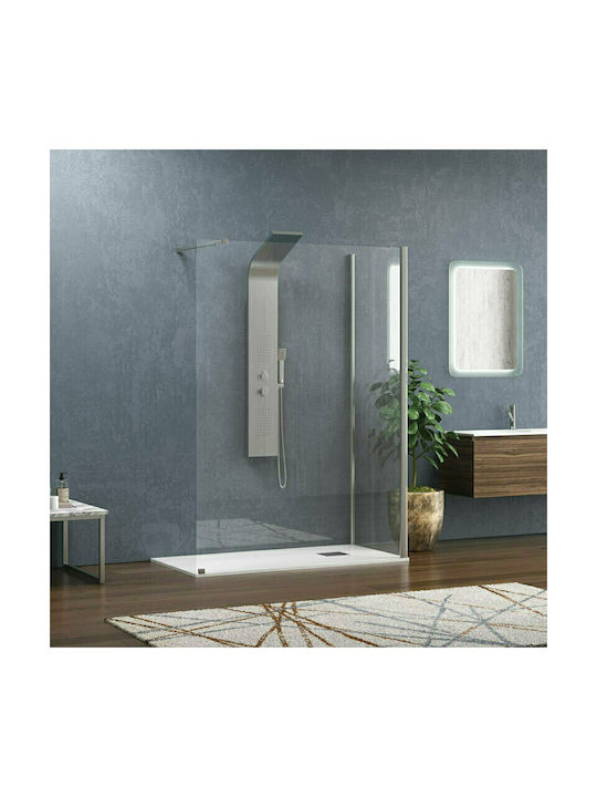 Karag Walkin 4 Καμπίνα Ντουζιέρας 120x70x200cm Clear Glass Oro