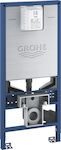 Grohe Rapid SLX Built-in Plastic Rezervor de toaletă Rectangular Presiune scăzută