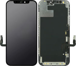 Timeway Bildschirm für iPhone 12 / 12 Pro (Schwarz)