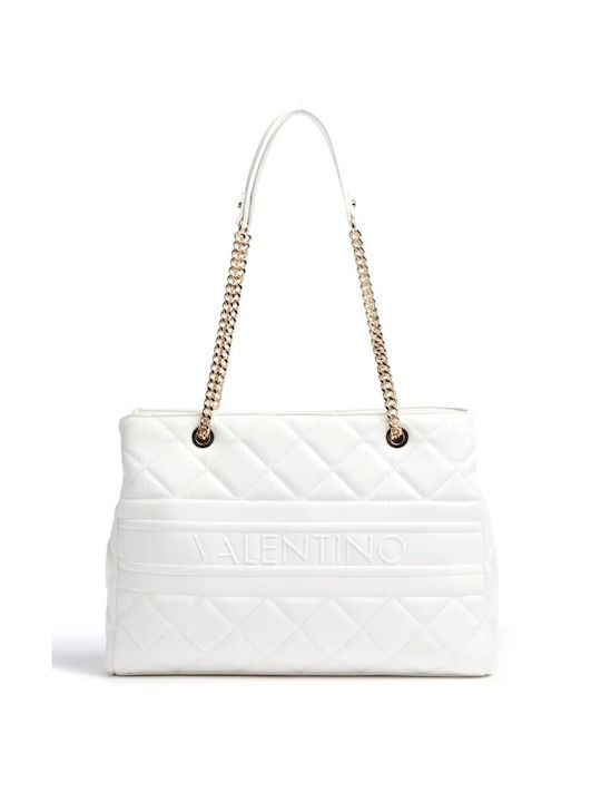Valentino Bags Ada Γυναικεία Τσάντα 'Ωμου σε Λευκό χρώμα