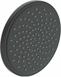 Ideal Standard Brass Round Showerhead Silk Black Ø20cm Idealrain