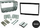 Connects2 DIN-Verkleidungsplatten 2 Din Frontblende R/CD Citroen für Citroen Berlingo 2002-2009