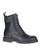 Harley Davidson Men's Leather Military Boots Black