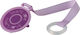 That's Love Fabric Purple Pacifier Ribbon