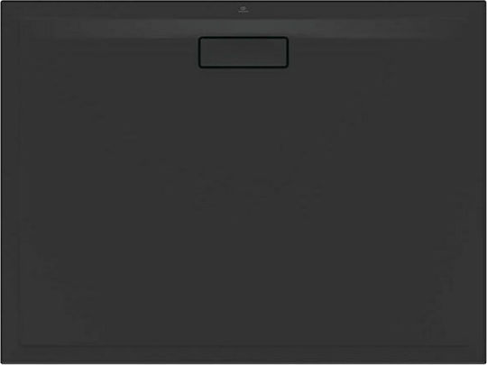 Ideal Standard Rectangular Acrylic Shower Black Ultra Flat New 90x70x2.5cm