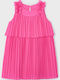 Children's Dress Sleeveless Fuchsia