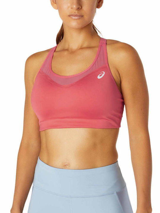 ASICS Accelerate Femei Atletic Sutien sport Roz