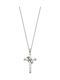 Sector Men's Cross from Steel with Chain Spirit