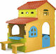 Feber Kunststoff Kinder Spielhaus Garten Super Villa Beige 180x110x206cm