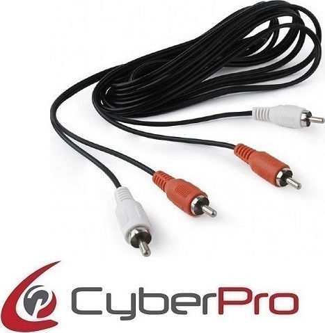 CyberPro Cablu RCA De Sex Masculin - RCA De Sex Masculin 5m CP-2R050