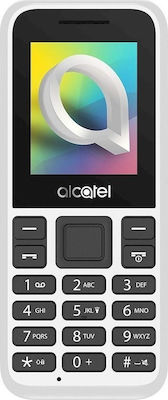 Alcatel 1066 Dual SIM Κινητό με Κουμπιά White