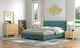 Schlafzimmer Set No 63 Blue / Honey 150x200cm 5Stück