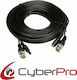 CyberPro CP-B100 Connection Cable for CCTV Systems BNC+DC 10m CP-B100