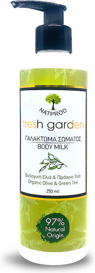 Natprod Fresh Garden Olive Ενυδατική Lotion Σώματος με Βούτυρο Καριτέ για Όλες τις Επιδερμίδες 250ml