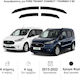 Heko Set deflectoare de vânt Dark Fime pentru Ford Turneo Connect / Tranzit Connect 4buc
