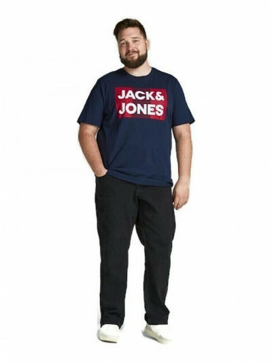 Jack & Jones T-Shirt Marineblau