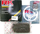 RK Chain & Sprocket Kit (14-37-420SB) for Honda Astrea Grand X 110i