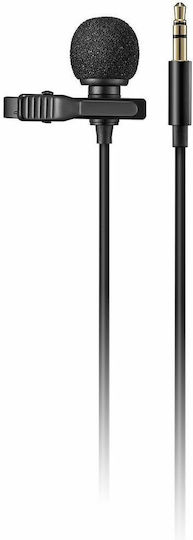 Godox LMS-12A AX Πυκνωτικό Μικρόφωνο 3.5mm Πέτου, Clip On για Φωνητικά σε Λευκό Χρώμα