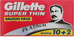 Gillette Super Thin Platinum Lame de schimb 12buc