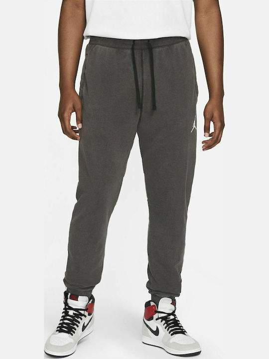 Jordan Παντελόνι Φόρμας Dri-Fit με Λάστιχο Γκρι