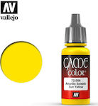 Acrylicos Vallejo Game Modellbau Farbe Yellow 17ml 72.006