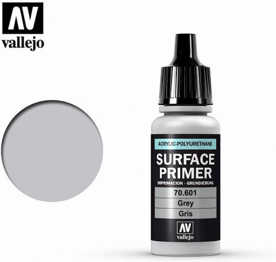 Acrylicos Vallejo Surface Primer Χρώμα Μοντελισμού Grey 17ml