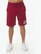 Sportliche Herrenshorts Burgundisch