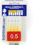 Elgydium Clinic Mono Compact Interdentalbürsten 0.5mm Gelb 4Stück