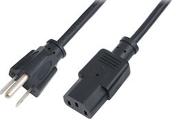 LogiLink IEC C13 - Schuko Cablu 1.8m Negru (CP099) LogiLink IEC C13 - Schuko Cablu 1.8m Negru (CP099)