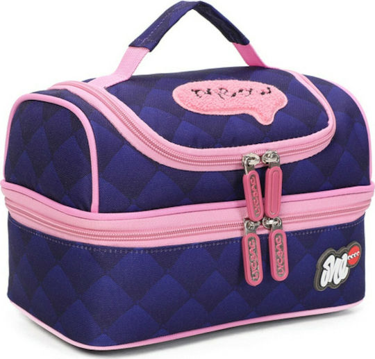 Lyc Sac Lunch Box School Hand Lunch Bag Purple