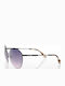 Hawkers Feminini Ochelari de soare cu Cadru Negru Rose Gradient