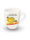 CHartini Poli Mrs Gelastoula Ceramic White Mug