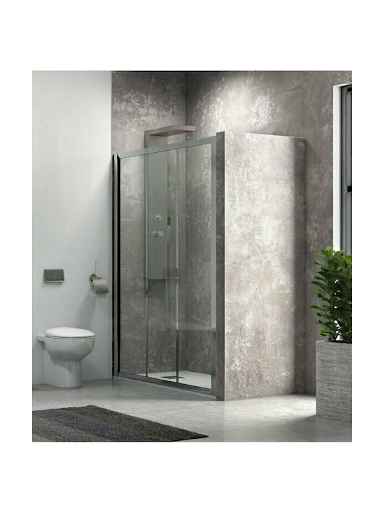 Karag Penta 300 PEN300160 Shower Screen for Shower with Sliding Door 70x190cm Clear Glass