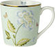 Laura Ashley Heritage Becher aus Porzellan Mint Uni 320ml