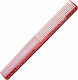 YS Park Comb Hair for Hair Cut Red 23cm