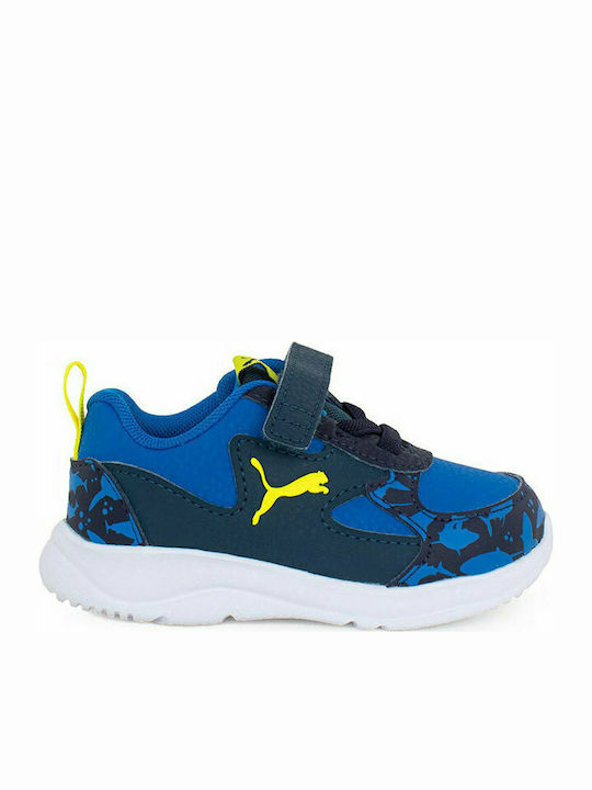 Puma Παιδικά Sneakers Fun Racer για Αγόρι Μπλε