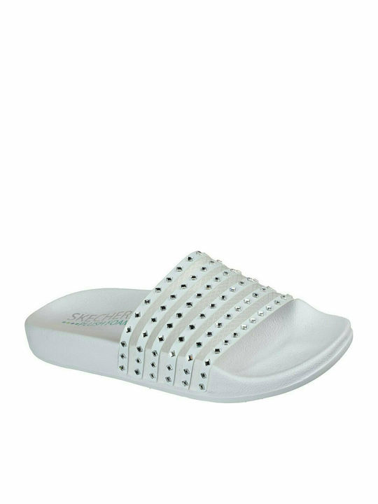 Pop Ups Women's Slides White