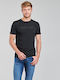 Replay Men's Short Sleeve T-shirt Black