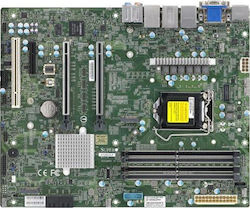 Supermicro W480 Placă de bază ATX cu Intel 1200 Socket