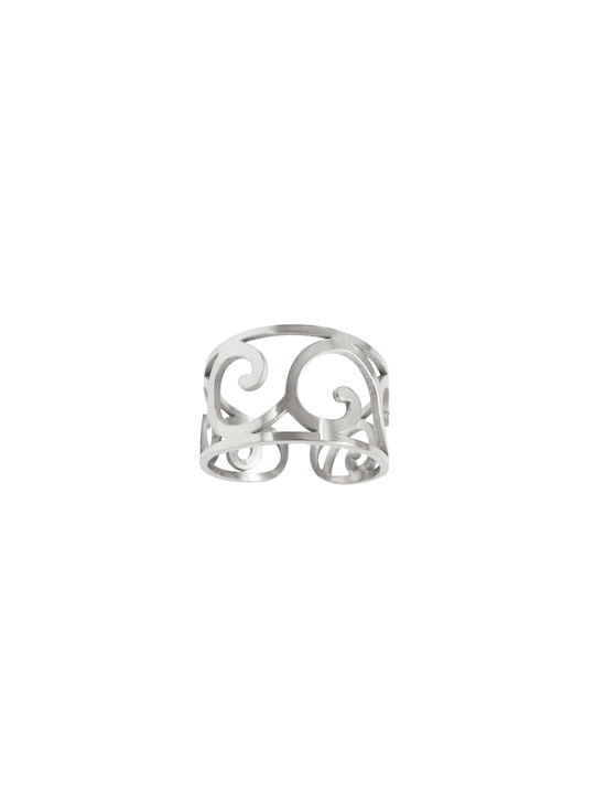 silverline, women's, ring, made of stainless steel