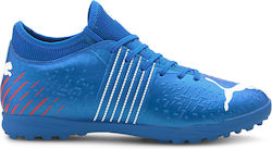 Puma Future Z 4.2 Low Football Shoes TT with Molded Cleats Bluemazing / Sunblaze / Surf