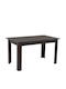 Table Kitchen Wooden Wenge 140x80x77cm