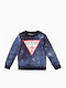 Guess Kids Sweatshirt Blue Galaxy Active