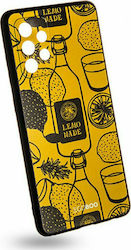 Egoboo Mat Back Cover Σιλικόνης Lemonade (Galax...