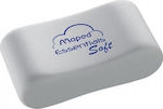 Maped Eraser for Pencil and Pen Essentials Soft 1pcs White