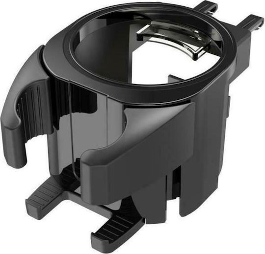 Autoline Car Cup Holder with Mobile Mount 1 Position for AC Vents in Black Color