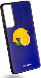 Egoboo Umschlag Rückseite Royal Lemons (Galaxy S21 5G)