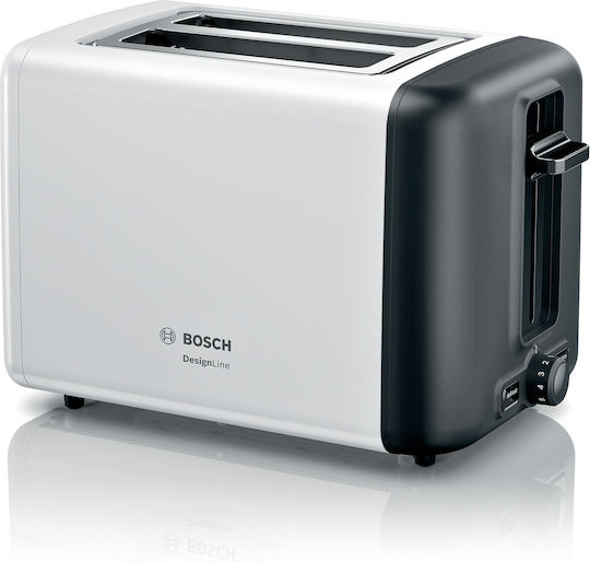 Bosch Toaster 2 Slots 970W White
